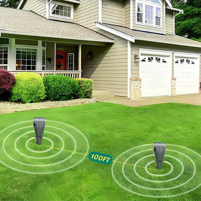 🌸 Hot Sale 57% Rabatt ☘️ Solarbetrieben wasserdicht Schraube Mole Abwehrmittel