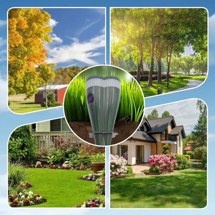 🌸 Hot Sale 57% Rabatt ☘️ Solarbetrieben wasserdicht Schraube Mole Abwehrmittel