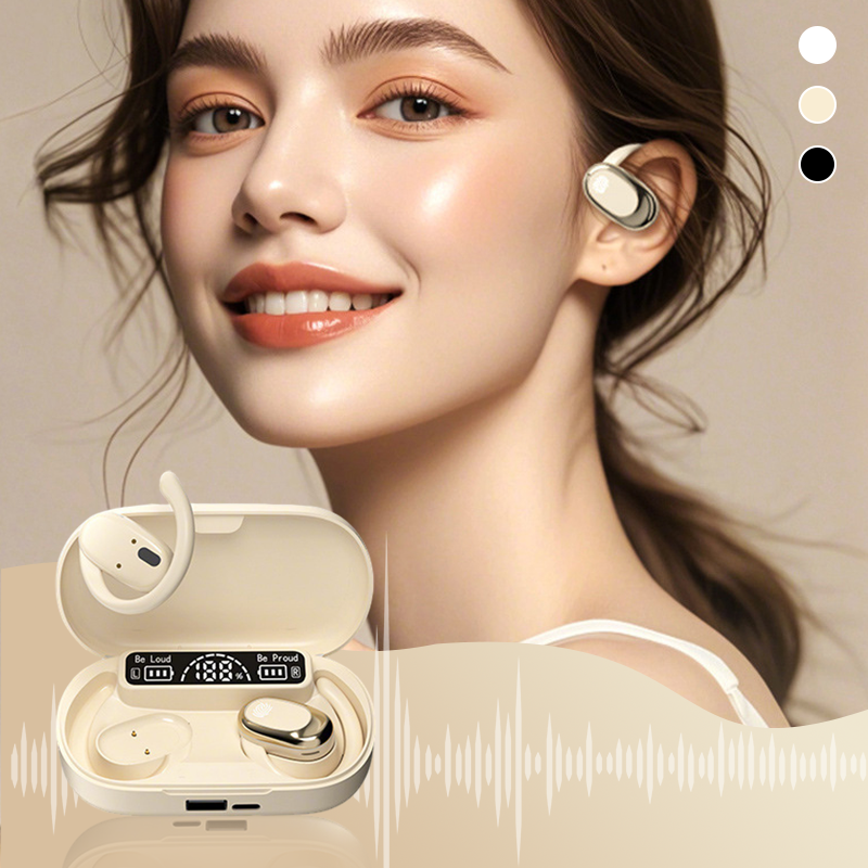 Kabellose Sport-Ohrhörer mit offenem Design und ultralanger Akkulaufzeit