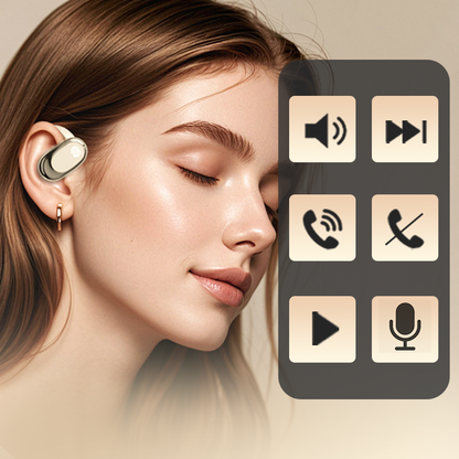 Kabellose Sport-Ohrhörer mit offenem Design und ultralanger Akkulaufzeit