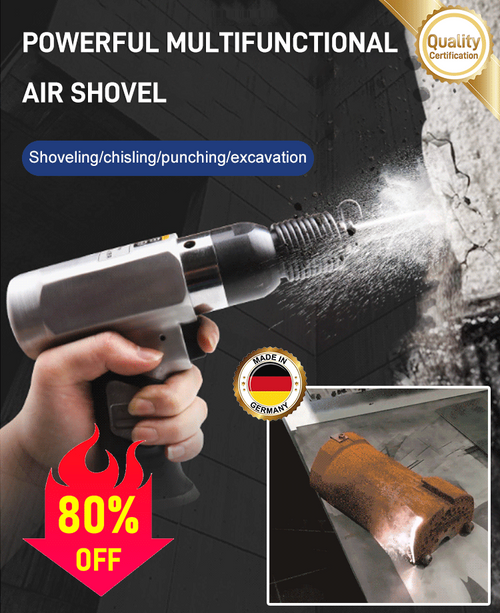 Aufprallentrostung pneumatischer Meißel vibrierende Luftspitze Spatenklinge Entrostungspistole