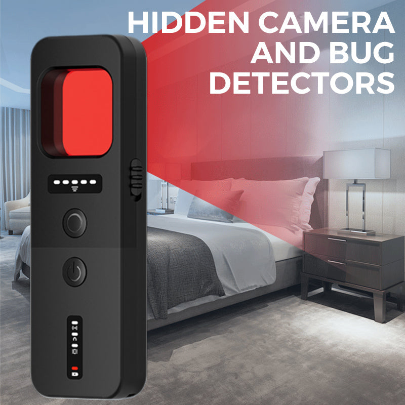 Detektoren für versteckte Kameras und Abhörgeräte