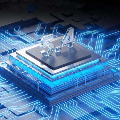 Kabellose Open-Ear-Kopfhörer mit LED-Anzeige