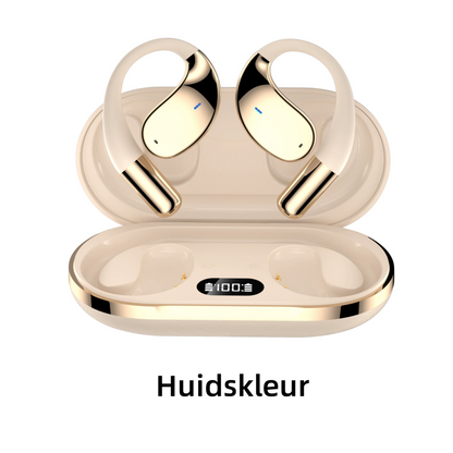 Kabellose Open-Ear-Kopfhörer mit LED-Anzeige