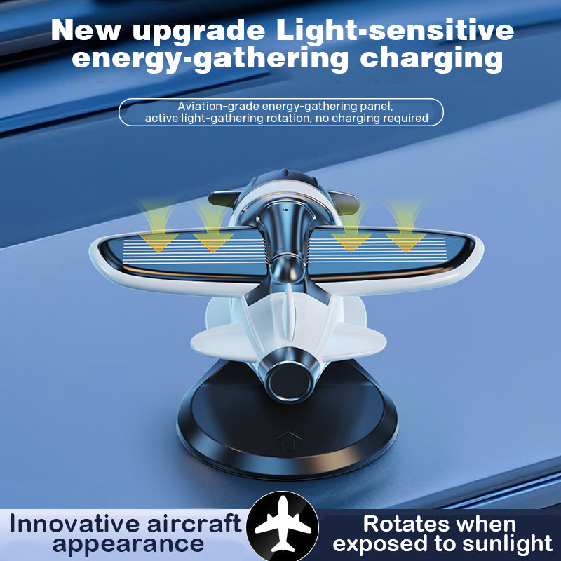 🎁2025 Limited Time Sale - 50% OFF🔥Solarbetriebene Auto-Ornamente in Flugzeugform
