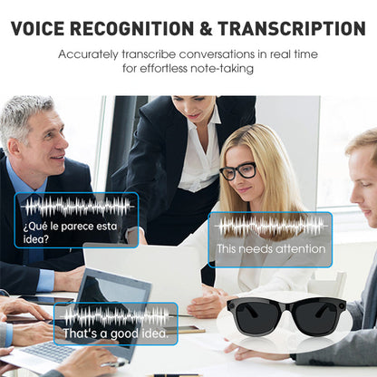 Intelligente KI-Brille mit Foto- und Videoaufnahmefunktion