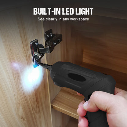 🔥Heißer Verkauf 50% Rabatt⏳Wiederaufladbares 3,6-V-Akku-Schraubendreher-Set🛠️