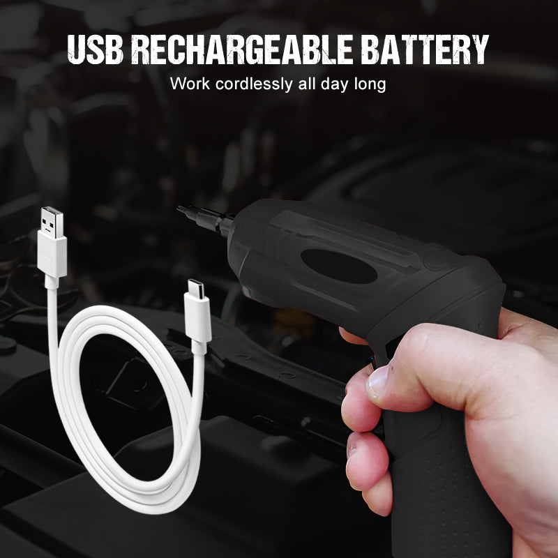 🔥Heißer Verkauf 50% Rabatt⏳Wiederaufladbares 3,6-V-Akku-Schraubendreher-Set🛠️