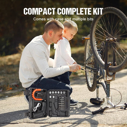 🔥Heißer Verkauf 50% Rabatt⏳Wiederaufladbares 3,6-V-Akku-Schraubendreher-Set🛠️