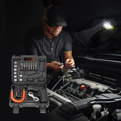 🔥Heißer Verkauf 50% Rabatt⏳Wiederaufladbares 3,6-V-Akku-Schraubendreher-Set🛠️