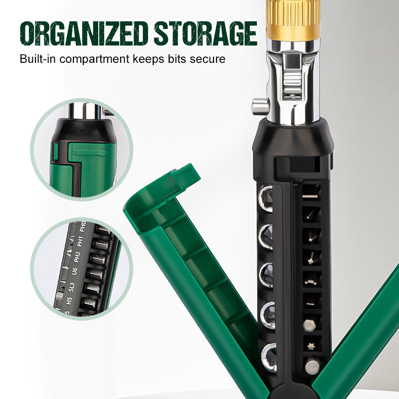 🔥14-in-1 verstellbarer Ratschenschraubendreher🛠️