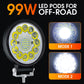 💡4-Zoll-LED-Pod mit 99 W für Offroad-Anwendungen✨