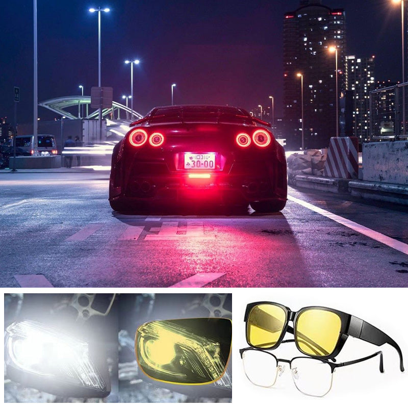 😎Polarisierte UV-Schutz-Sonnenbrille mit doppeltem Verwendungszweck✨