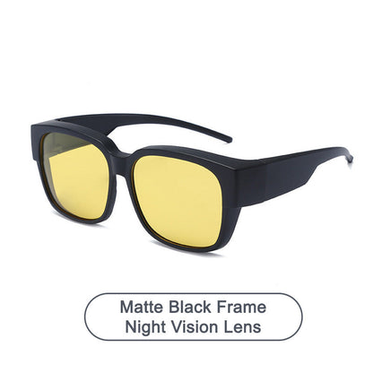 😎Polarisierte UV-Schutz-Sonnenbrille mit doppeltem Verwendungszweck✨