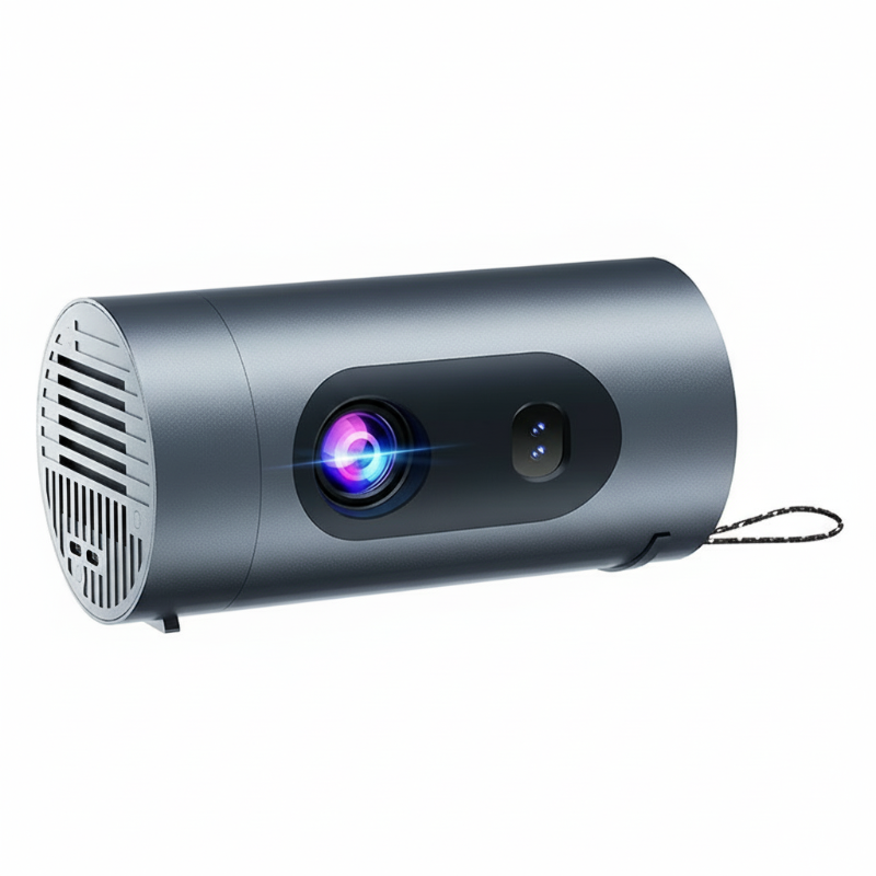 Tragbarer Projektor mit 180° Drehung