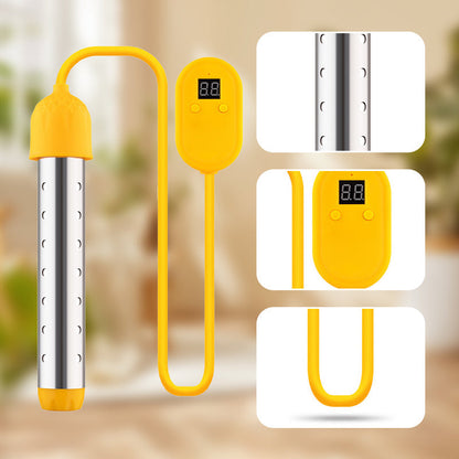 Wasserheizstab aus Edelstahl