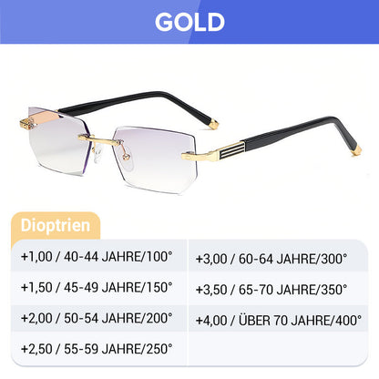 Randlose Lesebrille mit Blaulichtfilter